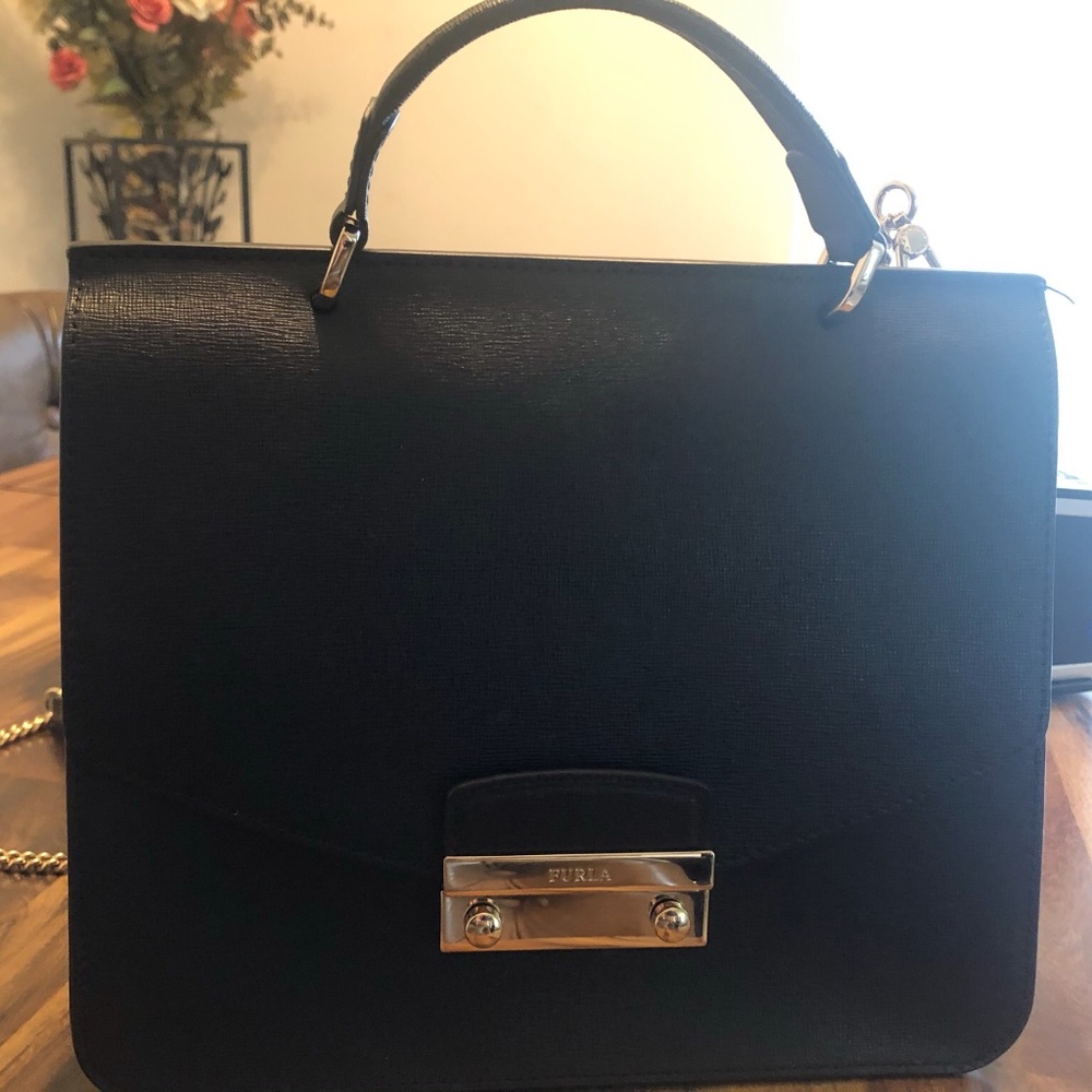 Furla Crossbody Leather Purse